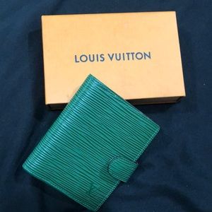 Authentic Louis Vuitton mini wallet/ agenda